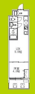 AND TERRACE文の里【5階】の間取り