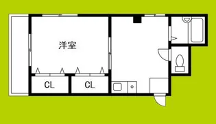 ハイツダウンタウン【3階】の間取り