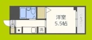 オーティーハイツ上新庄【1階】の間取り