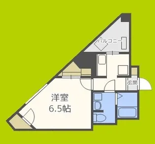 ORYZA肥後橋【9階】の間取り