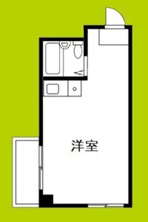 上本町アパートメント【4階】の間取り