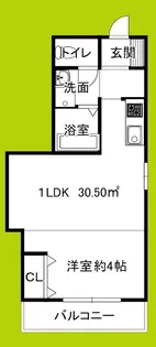 Halelea【3階】の間取り