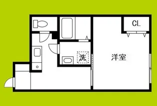 土井マンション【1階】の間取り