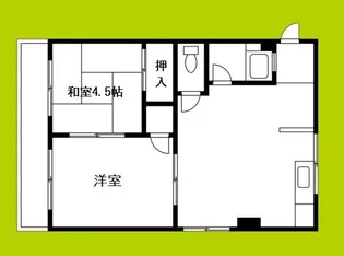 オリーブコート【1階】の間取り