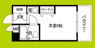 朝日プラザパレ・セーヌ【2階】の間取り