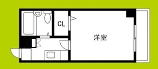 ベルハイツ【5階】の間取り