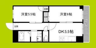 メゾンマツウラ【4階】の間取り