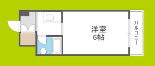 第五大朋マンション【6階】の間取り