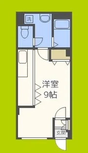大宝 北天満ロイヤルハイツ【1階】の間取り