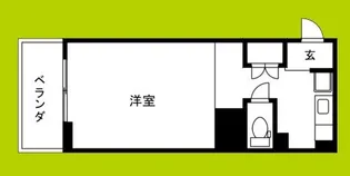 ライオンズマンション中之島【7階】の間取り