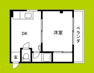 ストロング第1新大阪【4階】の間取り