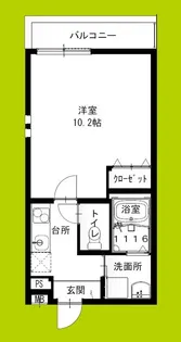 フジパレス西湊II番館【1階】の間取り