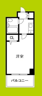 シティアリーナ阿波座西【6階】の間取り