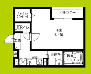 フジパレス西湊III番館【2階】の間取り