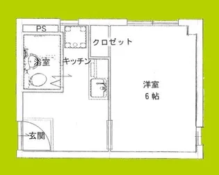 なると商事ビル【4階】の間取り