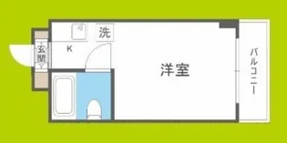 ラパンジール九条【5階】の間取り