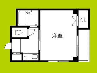 アバンス市岡【2階】の間取り