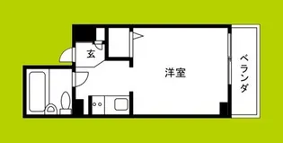 リアライズ天満橋【4階】の間取り