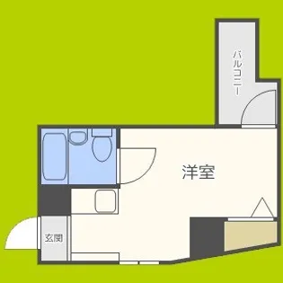 朝日プラザ天王寺東ピエ・タ・テール【8階】の間取り