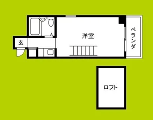 珈琲会館【4階】の間取り