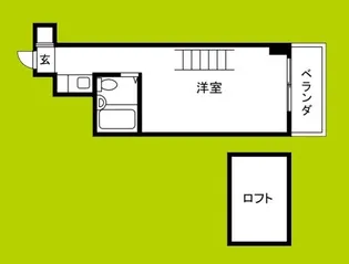 珈琲会館【8階】の間取り