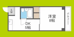 エクセレンスハイツ【4階】の間取り