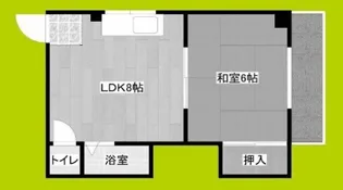 ローズハイツ【2階】の間取り