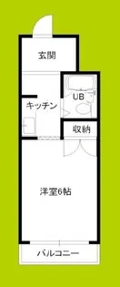 キングコーポ堂山【4階】の間取り