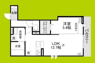 AZU GRACE【2階】の間取り