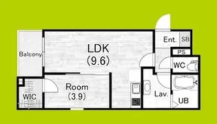 (仮称)ジーメゾン高石リュクス【2階】の間取り