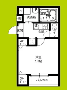 フジパレス今川公園東III番館【2階】の間取り