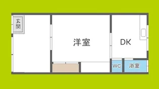 長舟マンション【2階】の間取り