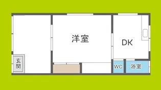 長舟マンション【3階】の間取り