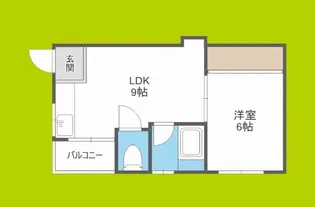 吉田ビル【4階】の間取り