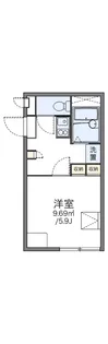 レオパレスAIR【2階】の間取り