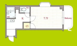 ラ・フォレスタ【2階】の間取り