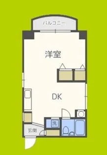 ネイティヴ京橋【3階】の間取り