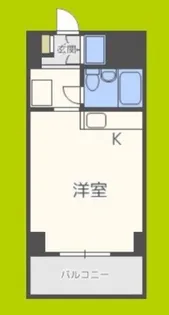 シティハイム新大阪【8階】の間取り