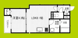 Lino久宝寺【1階】の間取り