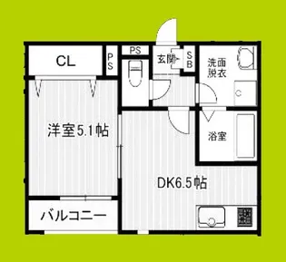 Lino久宝寺【1階】の間取り