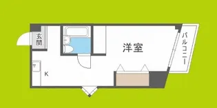 エクセレンスハイツ【2階】の間取り