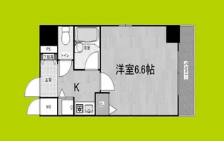 CityLifeクラウンハイム長堀通【2階】の間取り