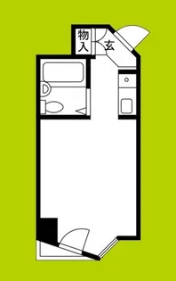 エス・ピー勝山北【5階】の間取り