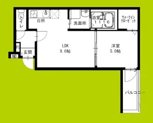 フジパレス岸和田下松II番館【2階】の間取り