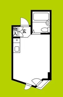 エス・ピー勝山北【4階】の間取り