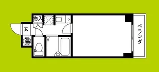 グランヴィ天王寺【4階】の間取り