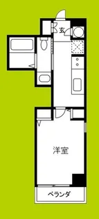 シティサイドステージ福島【4階】の間取り
