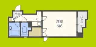 ヴィクトリー鷺洲【4階】の間取り