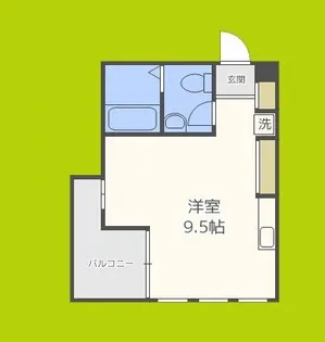 ワイズコート【2階】の間取り