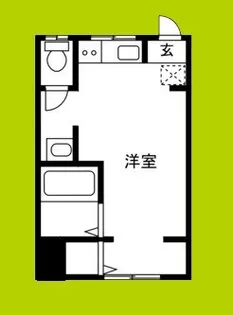 第二首藤ビル【4階】の間取り